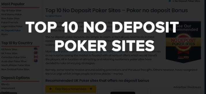 Los Mejores Sitios de Poker Online con Dinero Real 2024